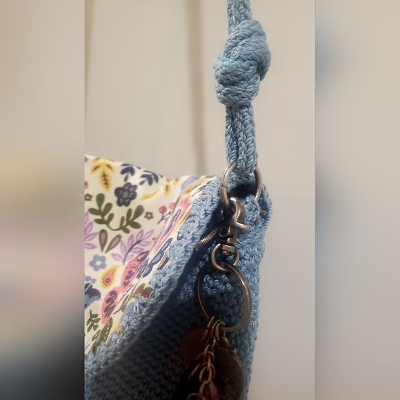 Sakroots Sayulita Hand-crocheted Flap Crossbody Bag - Picture 7 of 15